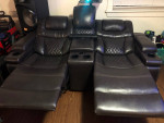 Leather Sofa & Loveseat