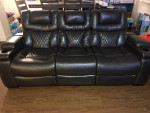 Leather Sofa & Loveseat