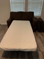 Loveseat Sofa with two pillows