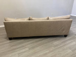Moving sale! Leather sofa, 96” long, like new