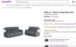 New! Ullery Reclining Sofa Set