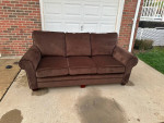 Clean Brown Couch Sofa In Flawless Condition FREE DELIVERY