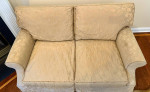 Sofa and Loveseat - Havertys with reversible cushions