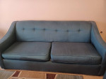 Teal blue Sofa and Loveseat