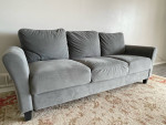 Flared Arm Sofa/Couch