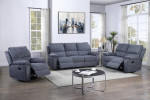 NEW! SOFA WITH RECLINER & LOVESEAT WITH RECLINERS