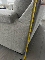 Deep Loveseat and Sofa Set for Sale