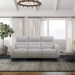 Alpendale Fabric Power ReclinER Sofa with Power Headrests 1125