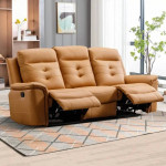 Kanorado Leather Reclining  sofa Couch 1621