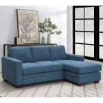 Bretton Fabric Sofa With Reversible Chaise 8017