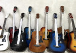 New guitars, cases, straps
