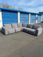 🚚 Free Delivery - Gray 5 Piece Modular Sofa by Macys