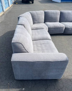🚚 Free Delivery - Gray 5 Piece Modular Sofa by Macys