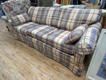 Plaid Sofa
