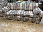 Plaid Sofa
