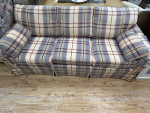 Plaid Sofa