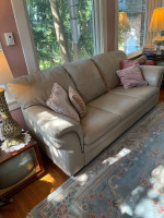 Leather Sleeper Sofa Bed