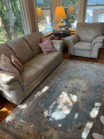 Leather Sleeper Sofa Bed