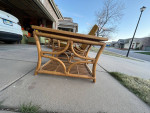 Bamboo Ficks and Reed sofa set