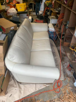 White sofa