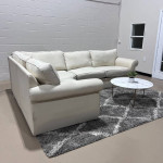 Beautiful Offwhite Sectional Sofa 🚛Delivery Available