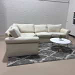Beautiful Offwhite Sectional Sofa 🚛Delivery Available