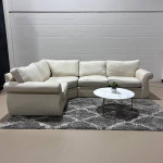 Beautiful Offwhite Sectional Sofa 🚛Delivery Available