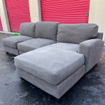 Small Gray Sectional, High Quality Sofa π Delivery Available!