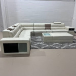 Beige Polaris Sectional Sofa W Chaise 🚛Delivery Available