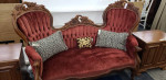 SOFA, RED VICTORIAN!