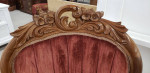 SOFA, RED VICTORIAN!