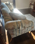 Thomasville Camel Back Sofa
