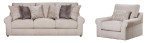 Living Room Sofa And Swivel Chair