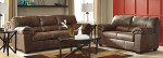 Leather Loveseat & Sofa