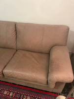 Leather Sofa w/Foldable Bed - Delivery Available