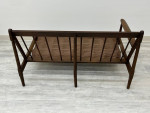 MID-CENTURY DANISH MODERN SOFA PAIR STYLE OF SELIG ~ FRAMES ONLY