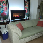 Cream color sofa