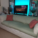 Cream color sofa