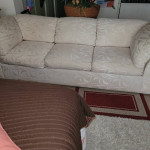 Cream color sofa