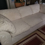 Cream color sofa