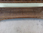 RATTAN/WICKER CONSOLE TABLE, ENTRY TABLE OR SOFA TABLE