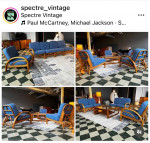 Gorgeous 5 Piece Boho chic/Rattan sofa lounge set