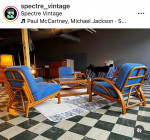 Gorgeous 5 Piece Boho chic/Rattan sofa lounge set