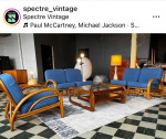Gorgeous 5 Piece Boho chic/Rattan sofa lounge set