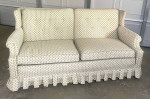 Beautiful "Country Look" Beige Loveseat Sofa (Couch)- Great condition