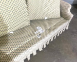 Beautiful "Country Look" Beige Loveseat Sofa (Couch)- Great condition