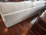 ZGallerie cream sofa couch