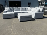 Sofa Chaise Living Room Set w/BRAND NEW