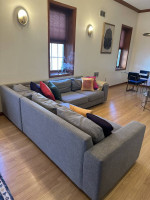 West Elm Large Urban 3 Piece Sectional Sofa