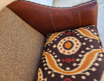 Western Leather Sofa by PAUL ROBERT